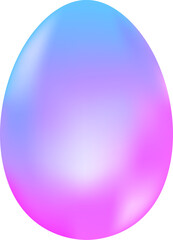 3D easter egg Illustration
