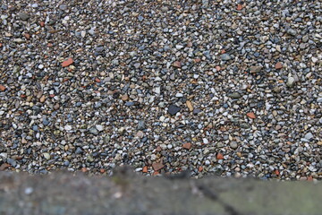 beach pebbles