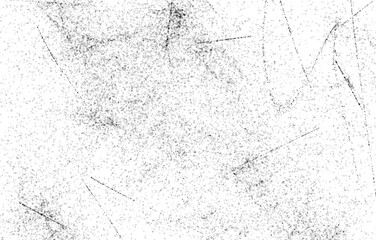 Dark Messy Dust Overlay Distress Background. Easy To Create Abstract Dotted, Scratched, Vintage Effect With Noise And Grain 
