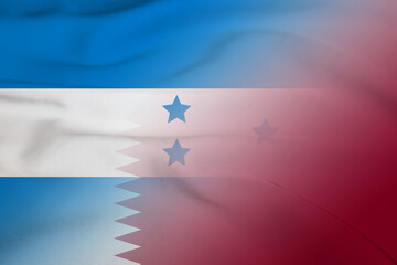 Honduras and Qatar government flag transborder contract QAT HND