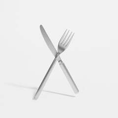 3d rendering different tableware picture