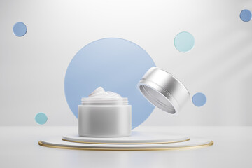 3d rendering different cosmetic