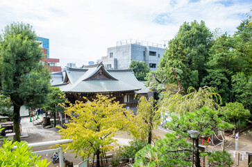 千駄ヶ谷の鳩森八幡