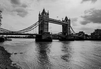 Fototapeta na wymiar London Bridge and Thames River in London