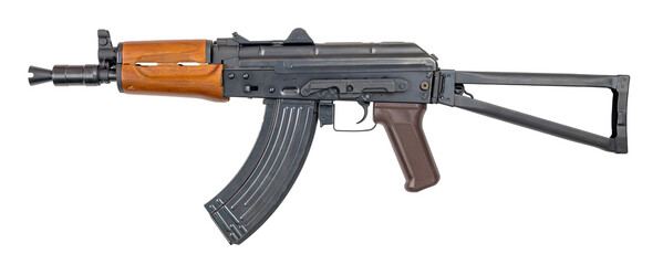 AK 74U isolated on a white background