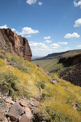 Hike outside Oatman Arizona off Route 66