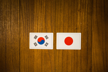 日本と韓国の関係 - obrazy, fototapety, plakaty