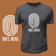 Funny Nerd Quote for Print Item