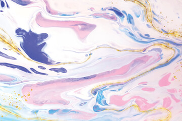 Obraz na płótnie Canvas realistic liquid marble background with gold vector design