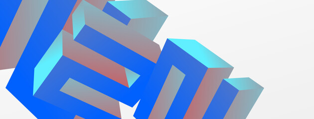 Abstract line background. Trendy techno business template for wallpaper, banner, background or landing