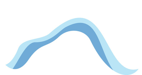 Snow cap with icicle ornament graphic. Winter decoration element with snow pile and icicles for flat christmas symbol decor. Cartoon new year label snowy effect for xmas snowcap frame illustration.