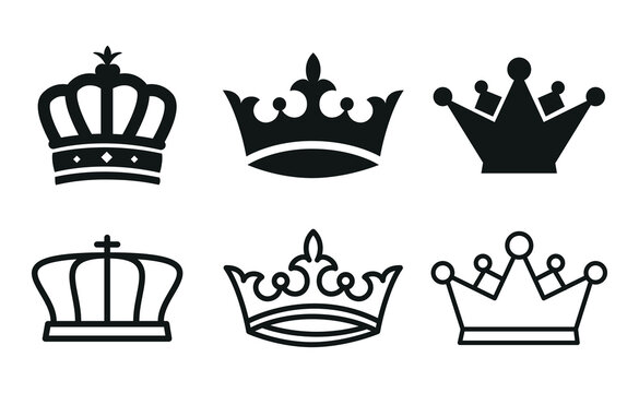 King And Queen Crown Vector Art, Icons, and Graphics for Free Download