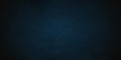 Dark blue stone grunge concrete cement blackboard chalkboard wall floor texture. Black anthracite dark blue grunge old texture panorama backdrop background.	
