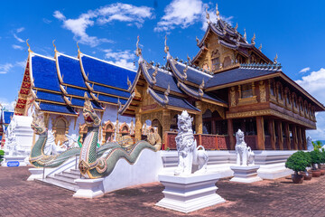 Wat Ban Den or Wat Banden complex temple in Mae Taeng District, Chiang Mai, Thailand - 536664514