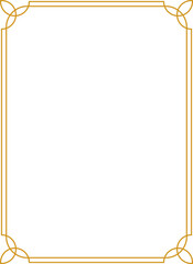 gold frame background