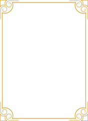 gold frame background