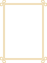 Obraz premium gold frame background