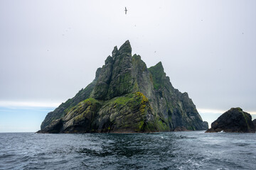 The tallest cliffs in the UK Boreray Sea Stacks at St Kilda Scotland west of the Outer Hebrides