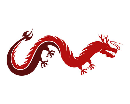 Red Dragon Logo Icon
