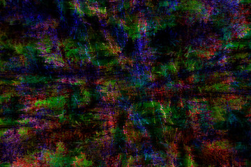 Abstract illustration  with retro material like wallpaper paint.