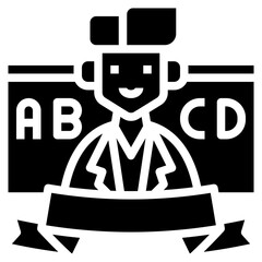 Teacher icon symbol element