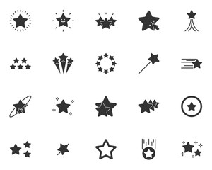 set of star icon, sparkle