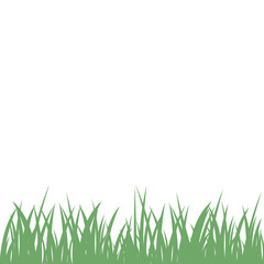 Green Grass Meadow Border Illustration Pattern Spring Or Summer Lawn Lawn Grass Background