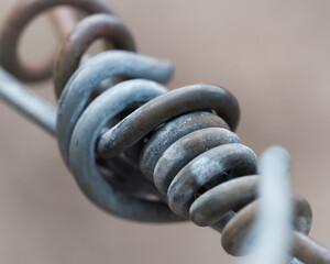 Close up wire