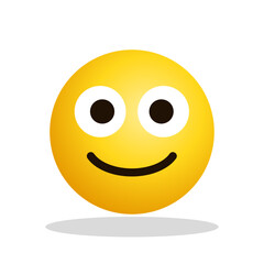 Art illustration Design Emoji face expression symbol emoticon of smile good mood