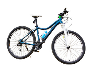 bicycle  isolated and save as to PNG file