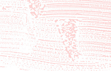 Naklejka premium Grunge texture. Distress pink rough trace. Fine ba