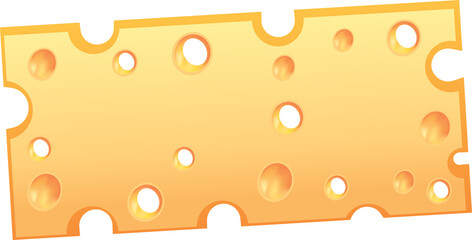 Cheese banner background