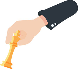 Flat Hand Isolated icons Flat Color illustration Png #27