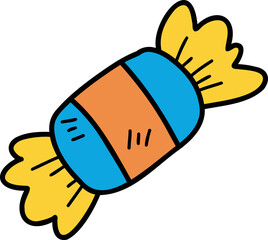 Hand Drawn candy illustration