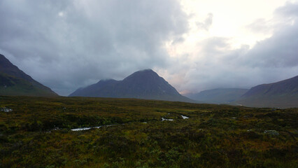 glencoe sunset clouds 