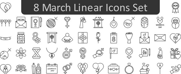 44628linear icons set. Web icon set. Website set icon vector