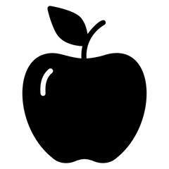 Apple, food, fruit icon