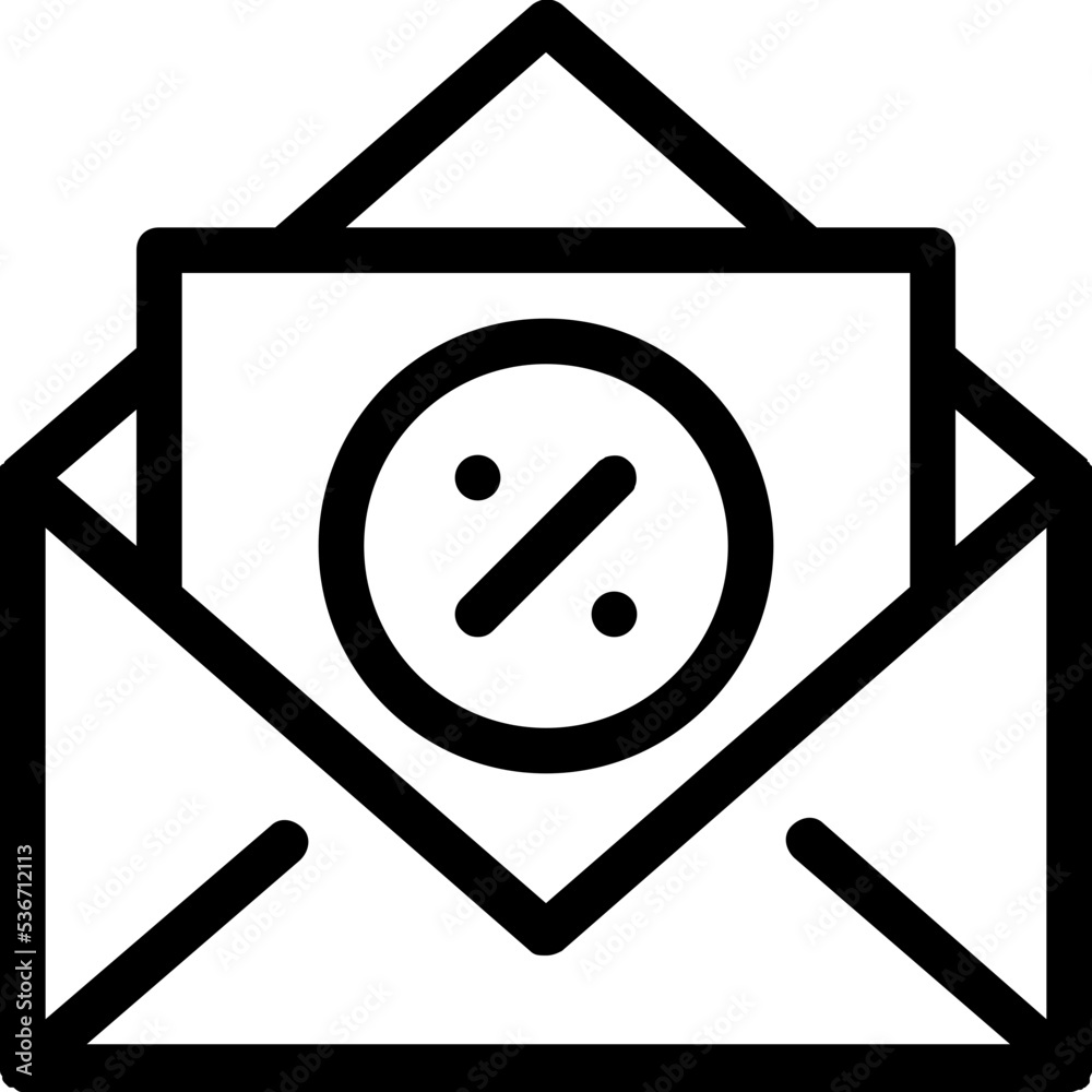 Canvas Prints email letter icon