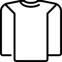 long sleeve shirt icon