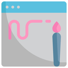 brush paint icon