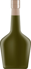 bottle design 3d minimal design