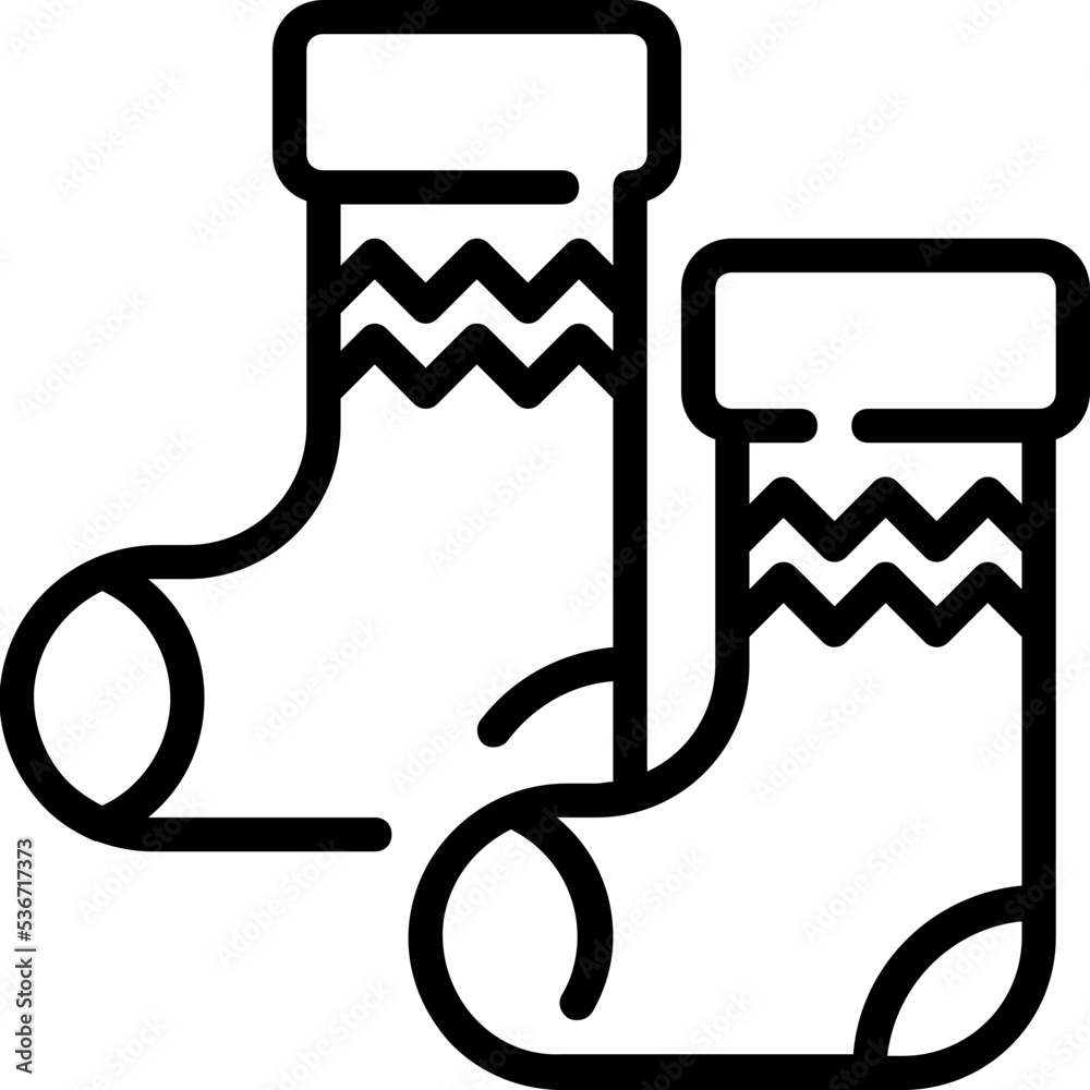 Poster socks icon