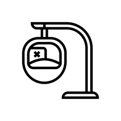 Art illustration symbol icon furniture logo household design sketch hand draw of chair swing