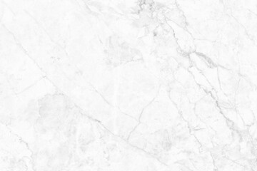 Fototapeta premium White marble texture background pattern with high resolution.