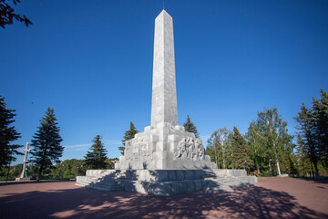 Rzhev. Obelisk to the liberators of Rzhev