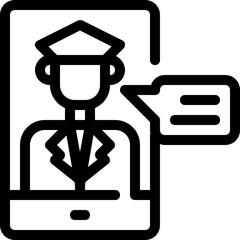 call center taxi icon
