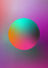 Gradient Sphere Aura Background