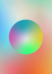 Gradient Sphere Aura Background