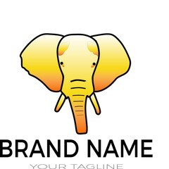 illustration of an elephant logo