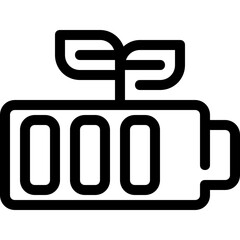 Fototapeta premium battery charge icon